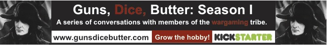 Advert: Guns, Dice and Butter blog - please click here