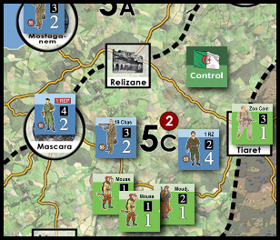 Ici c'est la France! Board Game - Troops on Map