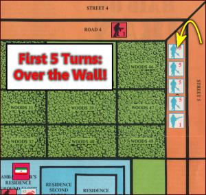 Raid on Iran - First Five Turns: Over the Wall!