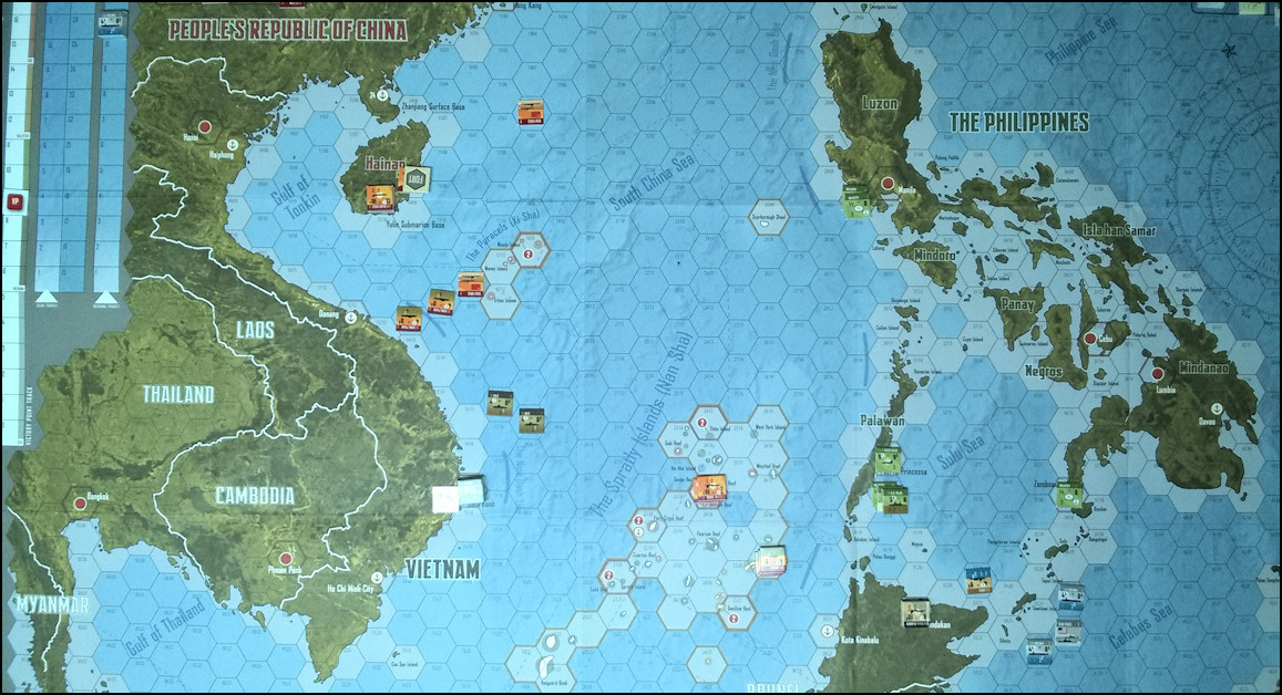 South China Sea - Board Game Replay