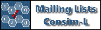 Game-related Mailing Lists and Consim-L