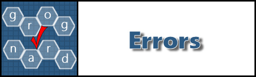 Site Errors